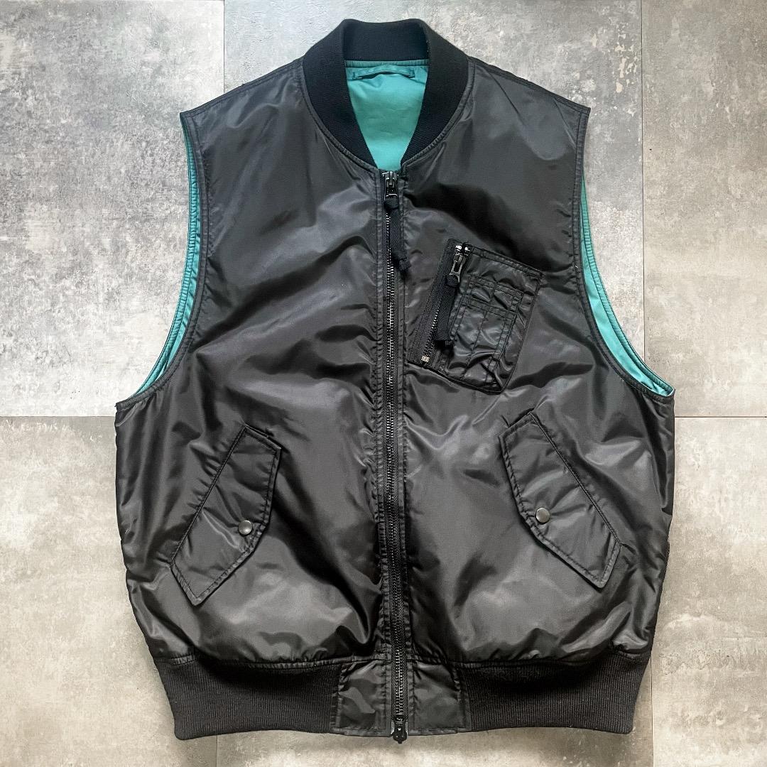 monkey time ベスト MA-1 黒 united arrows