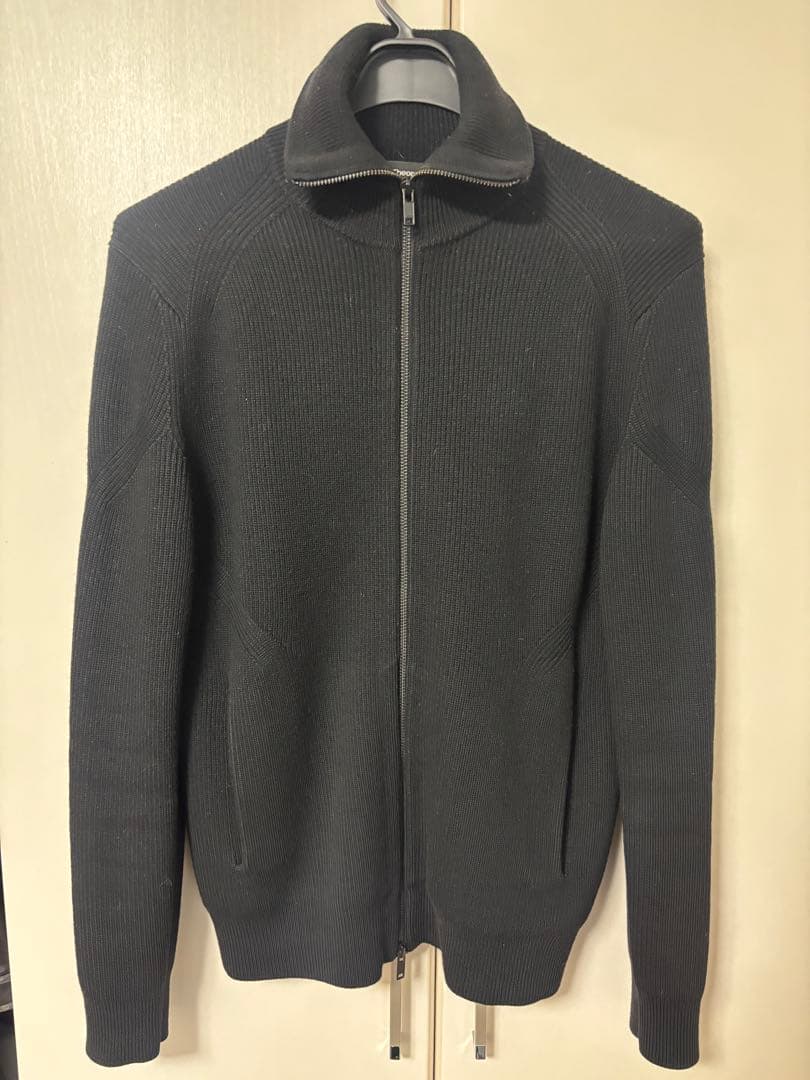 theory ジップアップニット　ドライバーズニット　Sサイズ