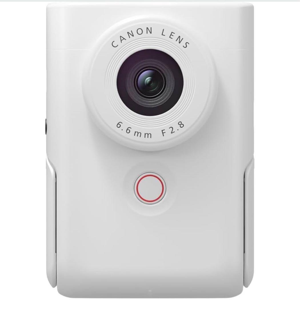 Canon PowerShot V10 ホワイト キャノン Vlogカメラ