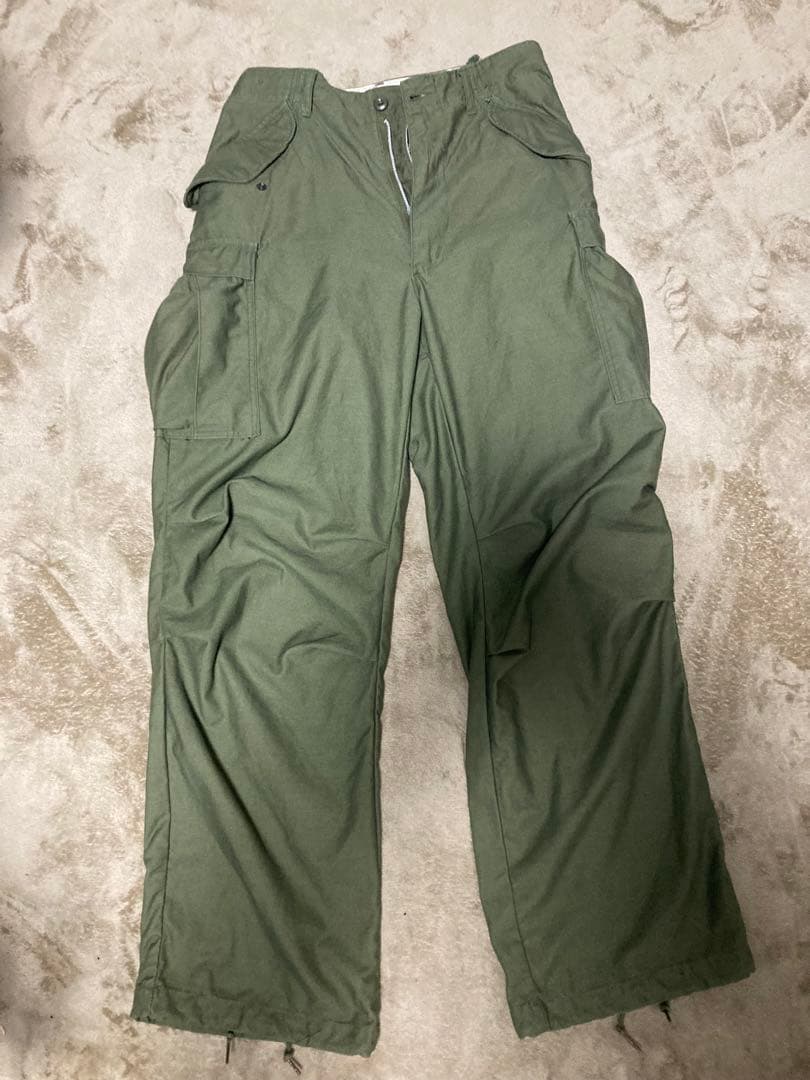 m65 初期　アルミジップ　フィールドパンツ　67年製