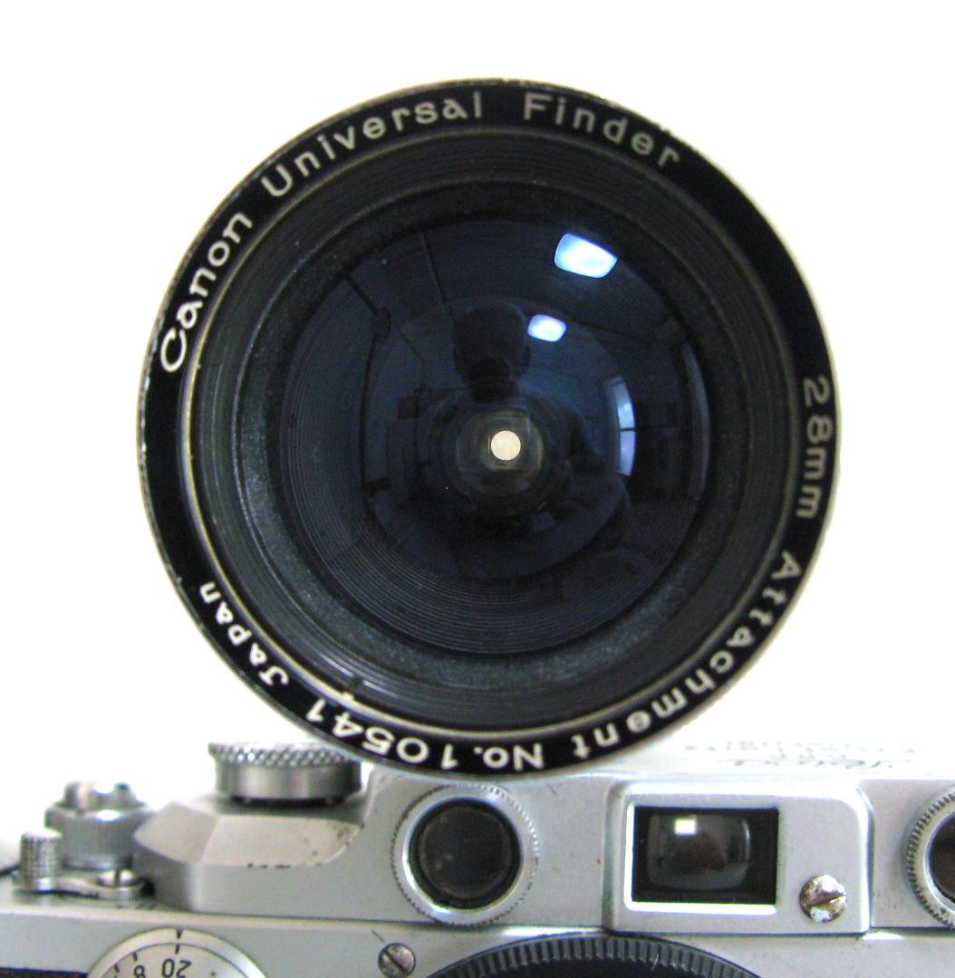 希少★ライカLeicaユニバーサルファインダー35-13.5 Canon28ｍm