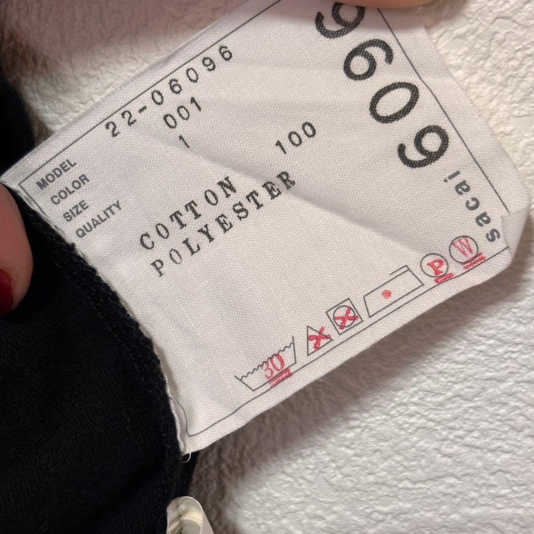 Sacai ドッキングスカーフプルオーバー