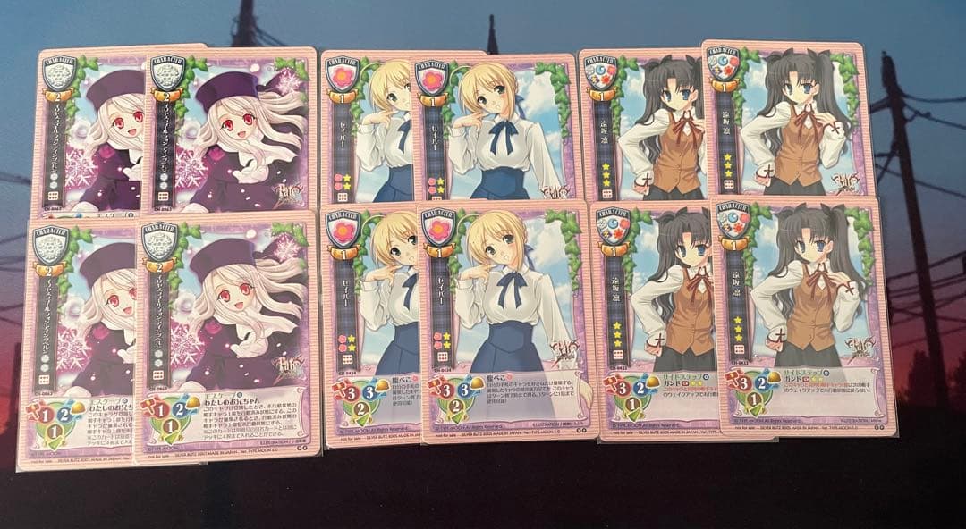 イリヤ セイバー 遠坂凛 プロモ 旧リセ プロモ Lycee