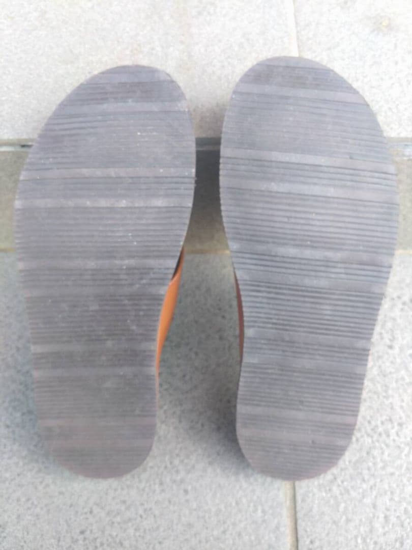 BANANA REPUBLIC メンズサンダル レザースライドサンダル　Lサイズ