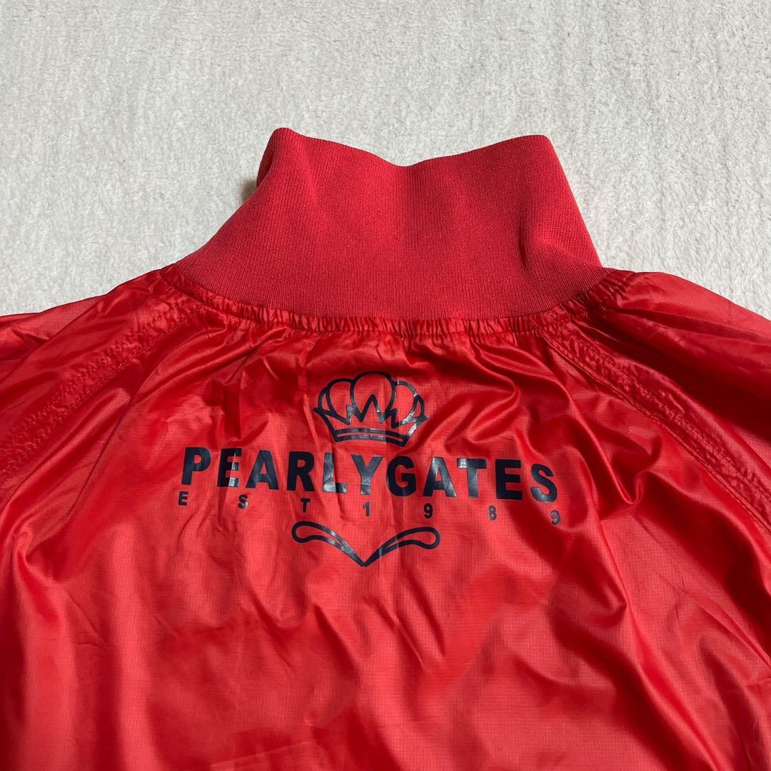 極美品　パーリーゲイツ　ツインスニード 　セット　蓄熱　インナー　ジャケット　赤