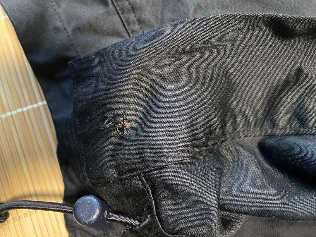 【完売品】WAIPER パラトルーパージャケット DEEP BLACK染め