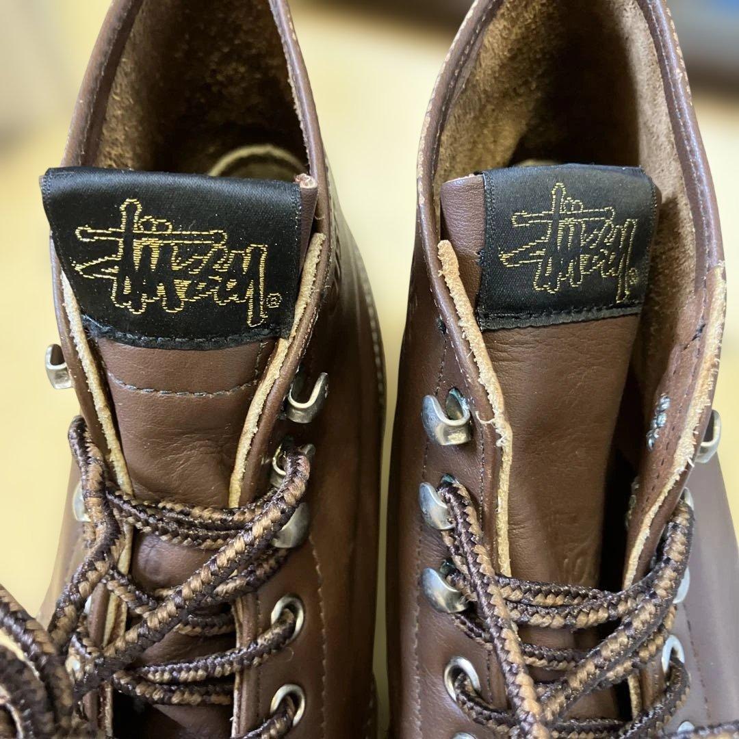 超美品RED WING × Stüssy 60361 27㎝　ダークブラウン