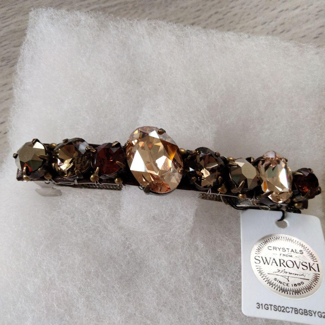 コンプレックスビズ スワロフスキー　ヘアバレッタ