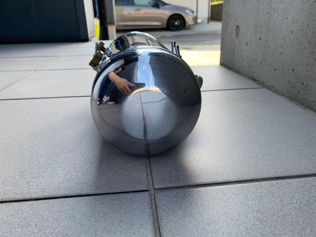 バレル　オイルタンク　ショベル　パン　エボ