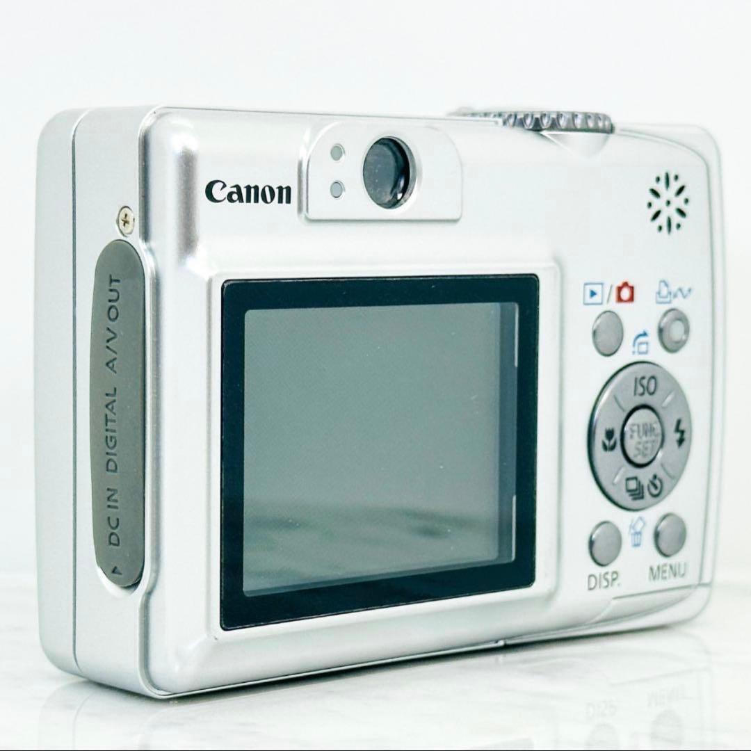 【美品】Canon PowerShot A550 デジカメ 単三電池