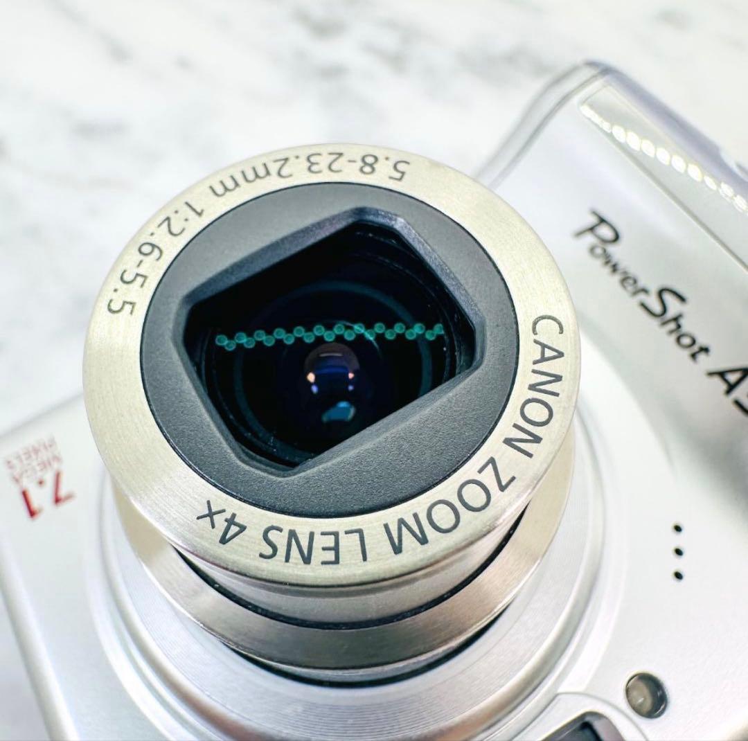 【美品】Canon PowerShot A550 デジカメ 単三電池