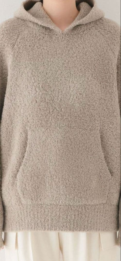 美品　FRAMeWORK フレームワーク　ムートンライクフーディ