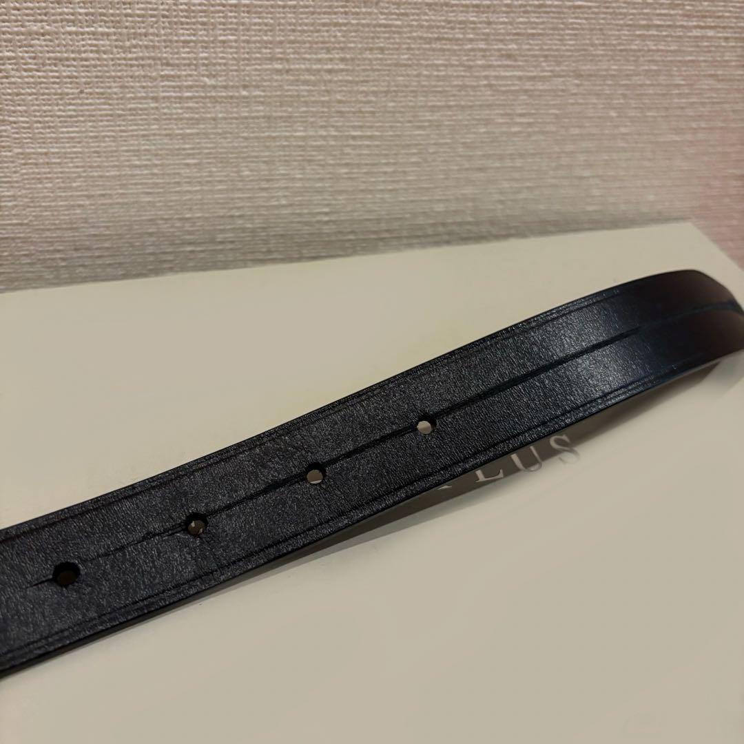 【値下げ中！！！】BALENCIAGA ブラック ベルト ゴールドバックル