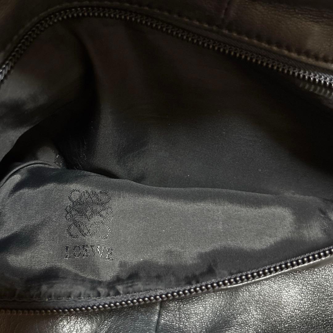 LOEWE ロエベ レザークラッチバッグ