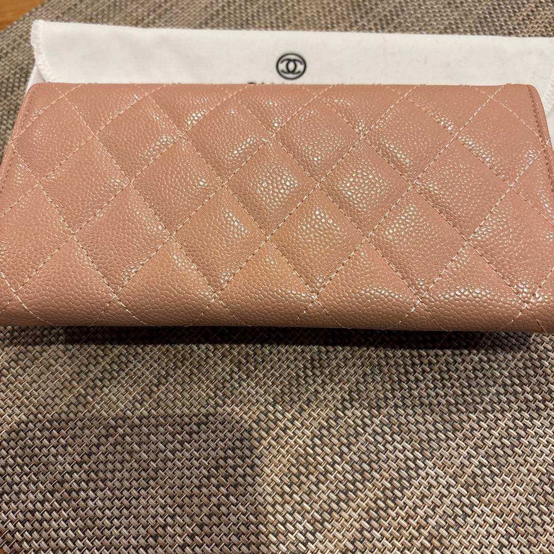 激レアCHANELマトラッセピンク新品未使用長財布ノベルティ