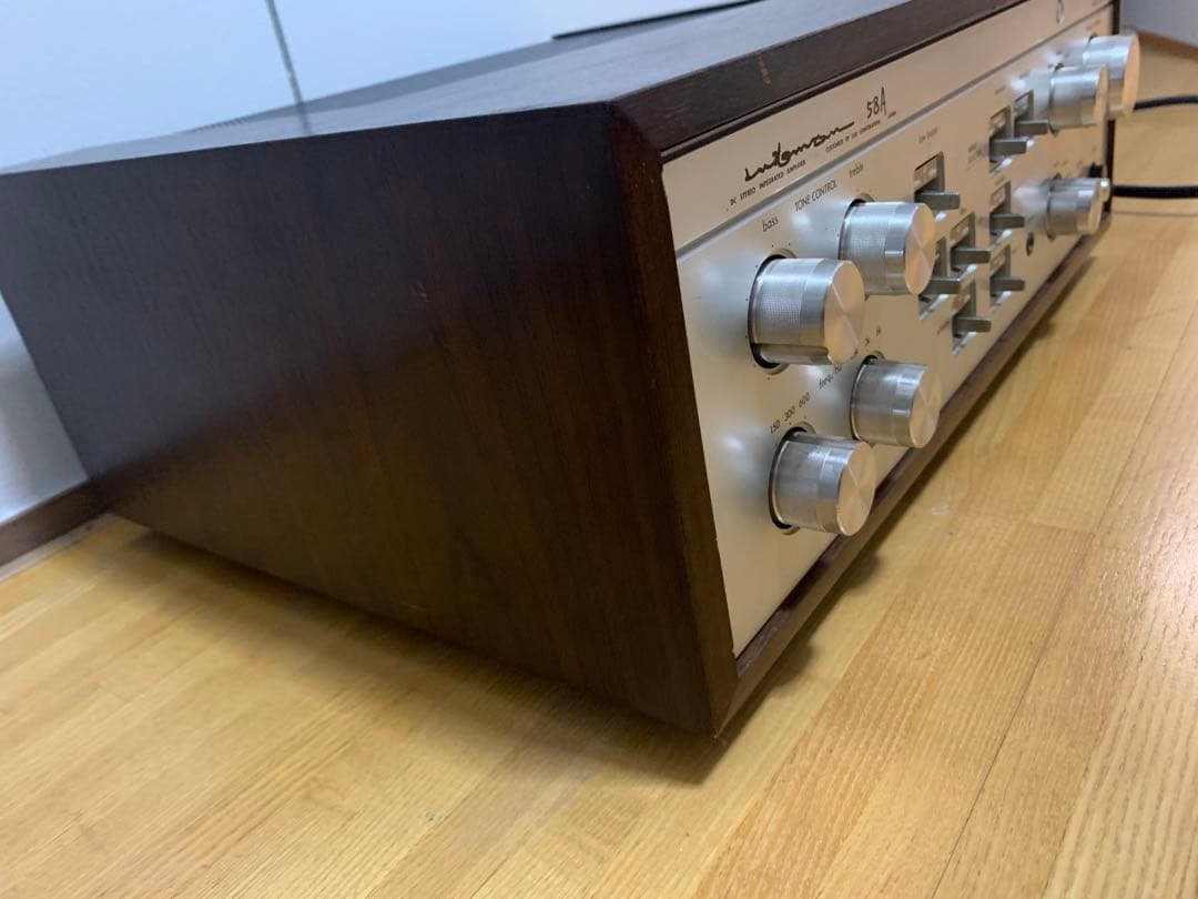 LUXMAN L58A A級　良い音確認しました。