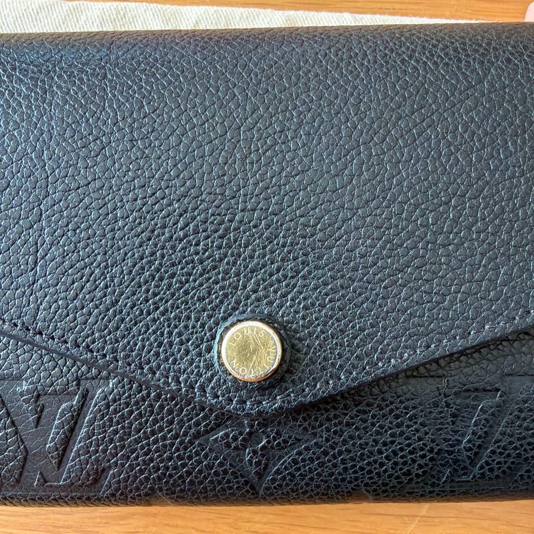 Louis Vuitton ブラック 長財布