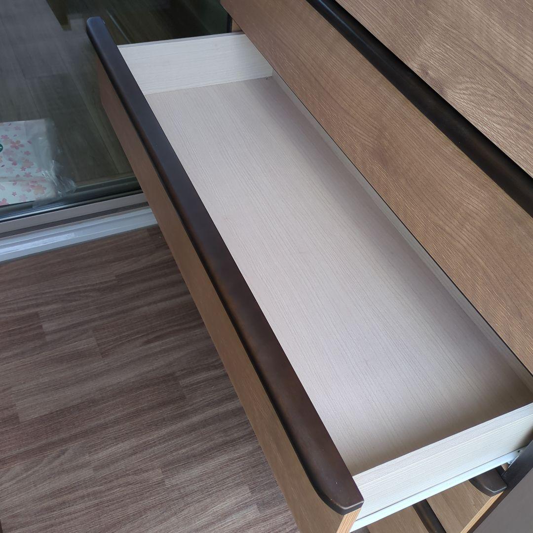 み*ろ様 木製チェスト 6段 ブラウンベージュ