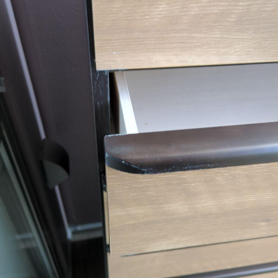 み*ろ様 木製チェスト 6段 ブラウンベージュ