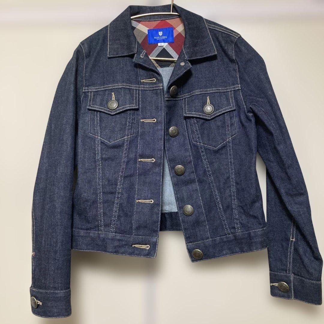 【美品】クレストブリッジ　デニムジャケット　チェック