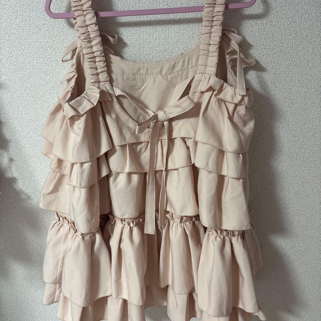 merry jenny ホイップクリームミニワンピース ピンク