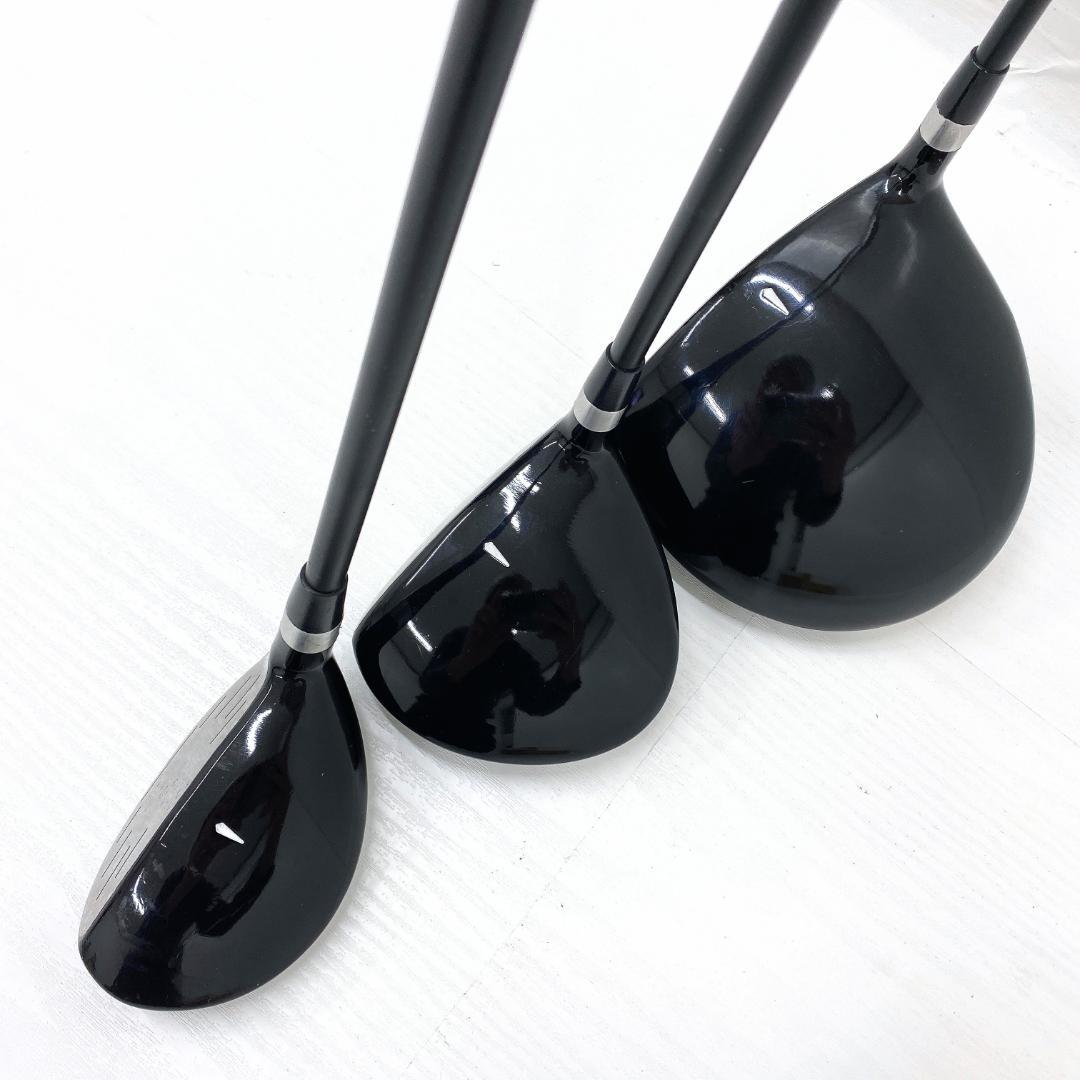 【左利き/レフティ】 ワールドイーグル ゴルフクラブ 初心者 セット 11本 R