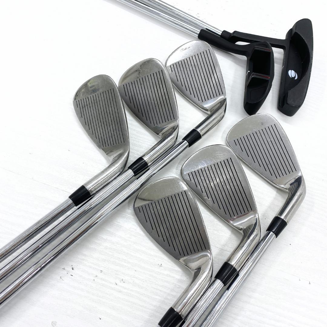 【左利き/レフティ】 ワールドイーグル ゴルフクラブ 初心者 セット 11本 R