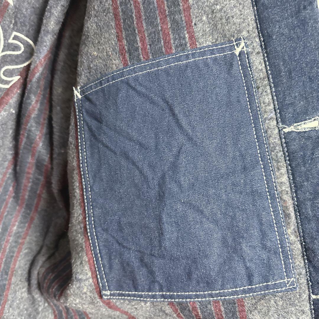 USA製 Dickies ASSC デニム チョア コート ＸＬ