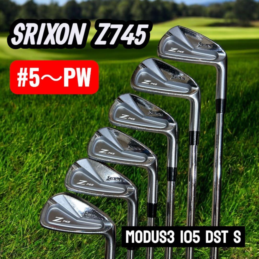 り*☆様 スリクソン Z745 #5〜PW 6本