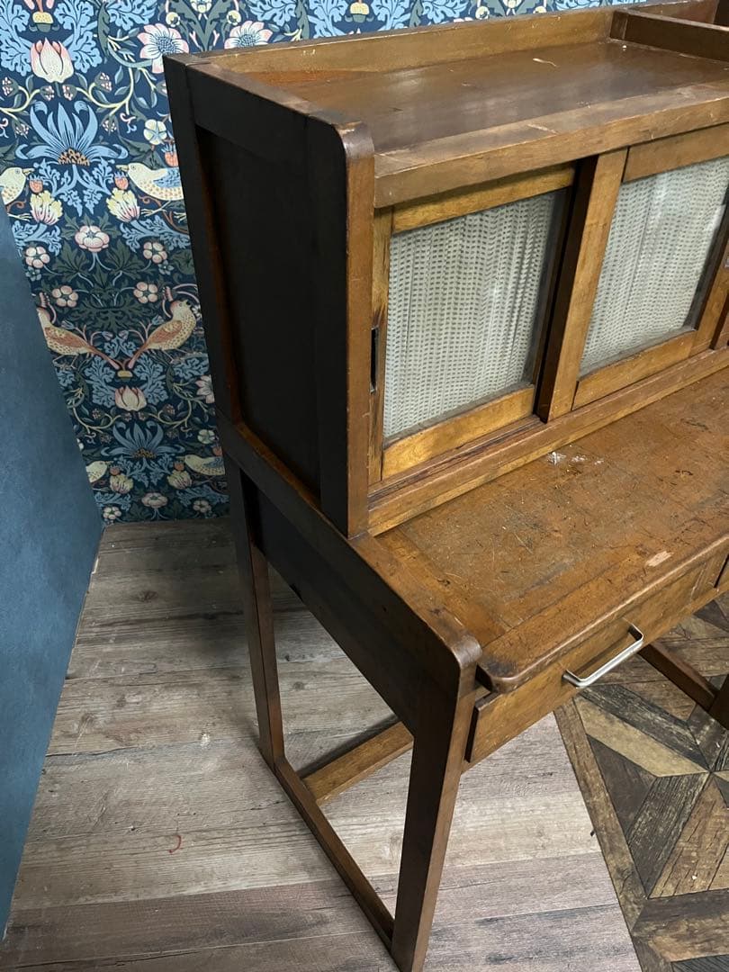 学習机 勉強机 昭和レトロ 当時物 インテリア アンティーク 古道具