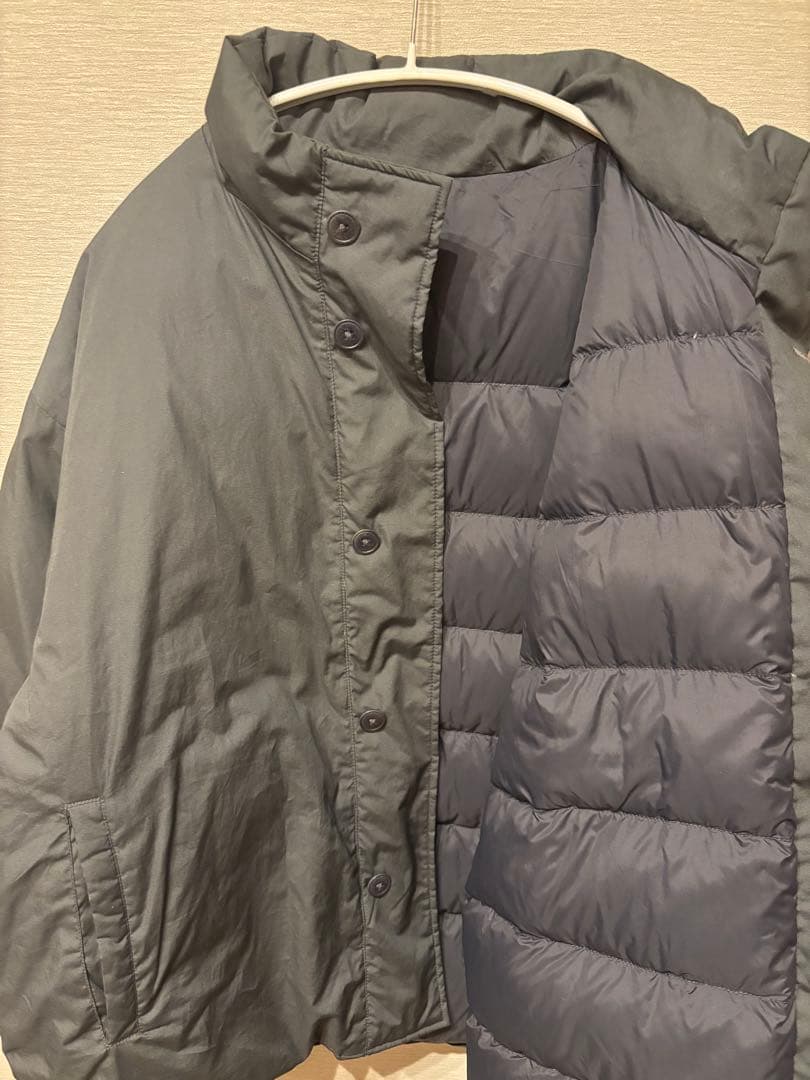 グレー ダウンジャケット S-M