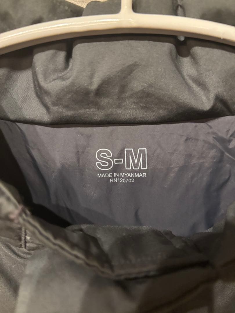 グレー ダウンジャケット S-M