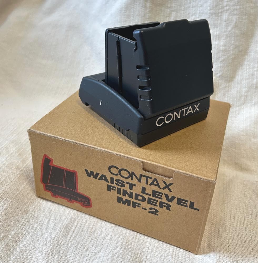 コンタックス645用 美品 MF-2 ウエストレベルファインダー