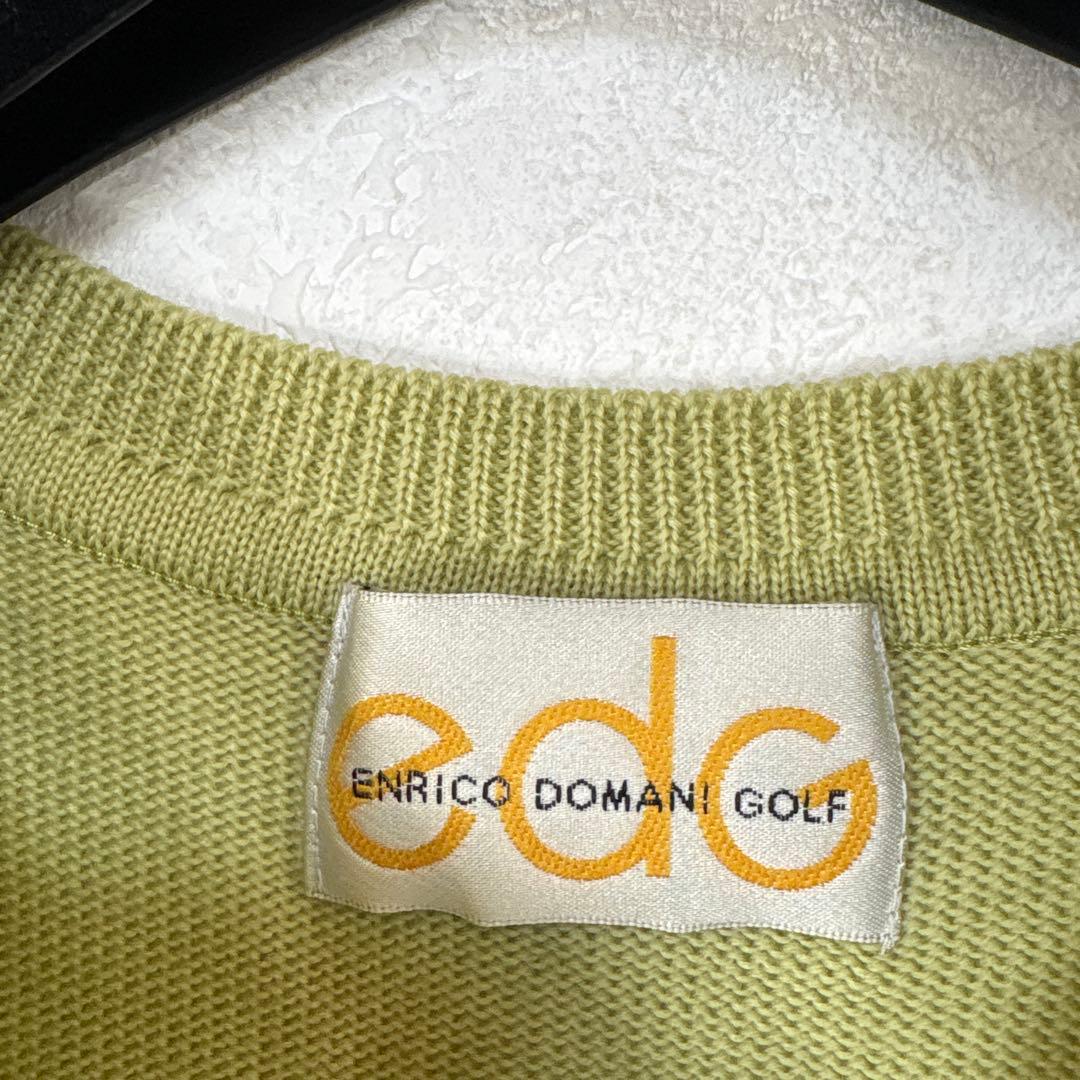 K高級　美品　enricodomani スヌーピー ウッドストック　ゴルフニット