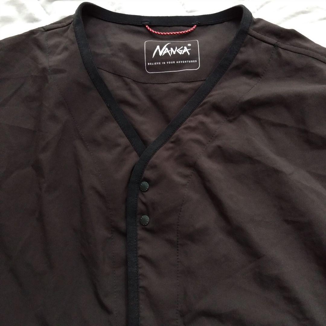 【美品】NANGAナンガ　PLC エクスカーションカーディガン　ブラック　M