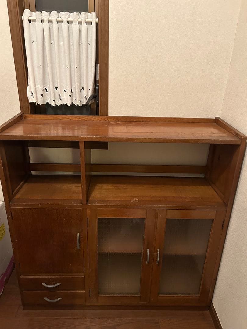 専用　昭和　アンティーク　雰囲気のある本棚　飾り棚