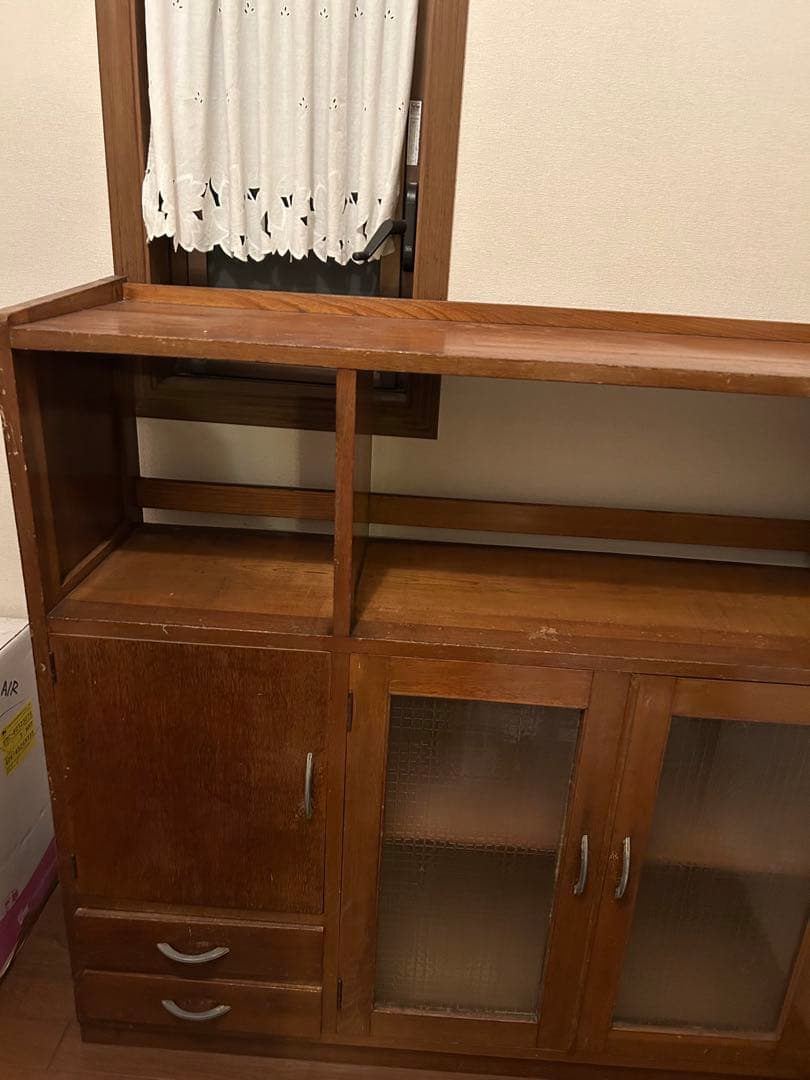 専用　昭和　アンティーク　雰囲気のある本棚　飾り棚