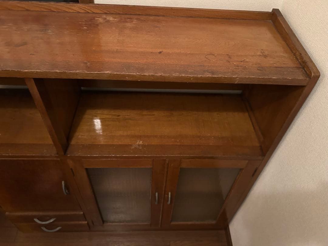 専用　昭和　アンティーク　雰囲気のある本棚　飾り棚