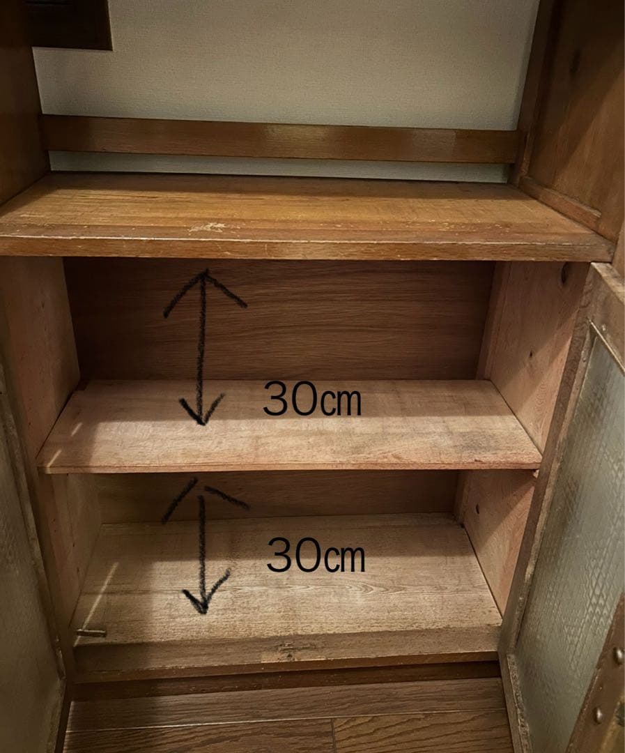 専用　昭和　アンティーク　雰囲気のある本棚　飾り棚