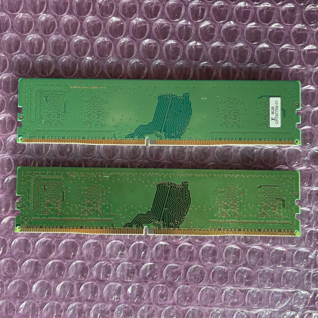 ナ*オ様 Samsung DDR4-3200MHz 8GB×2枚16GBメモリー