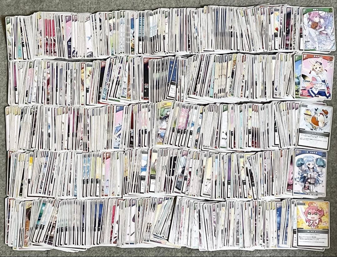 ホロライブカード ホロカ ノーマル 約6000枚 まとめ売り U C 汎用