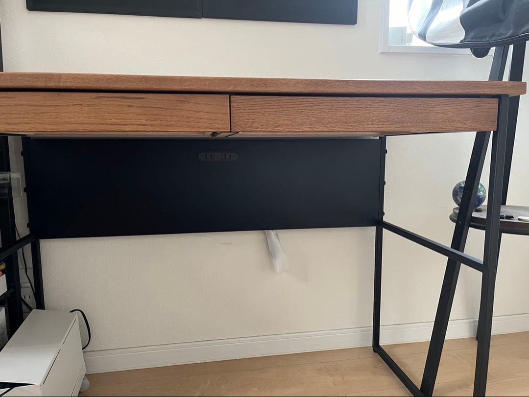 【新品未使用】ISSEIKI イッセイキ　学習机　パソコンデスク　スチール