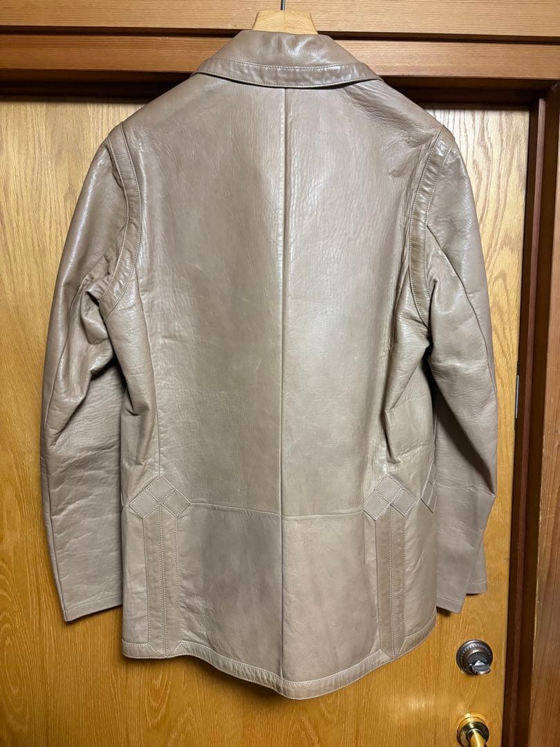 Bottega Veneta シープレザーダブルジャケット