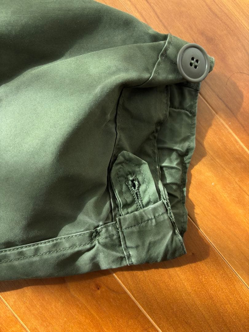 実物 USED米軍 M-65フィッシュテール シェルライナー