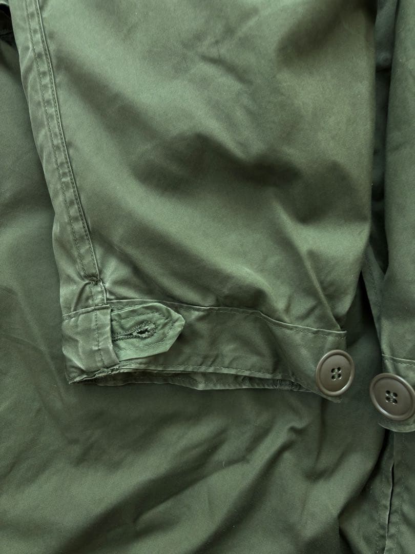 実物 USED米軍 M-65フィッシュテール シェルライナー