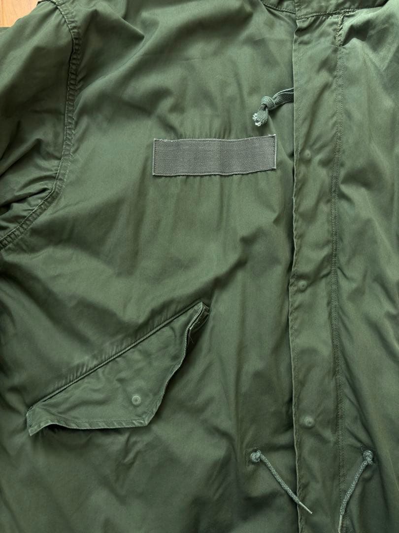 実物 USED米軍 M-65フィッシュテール シェルライナー