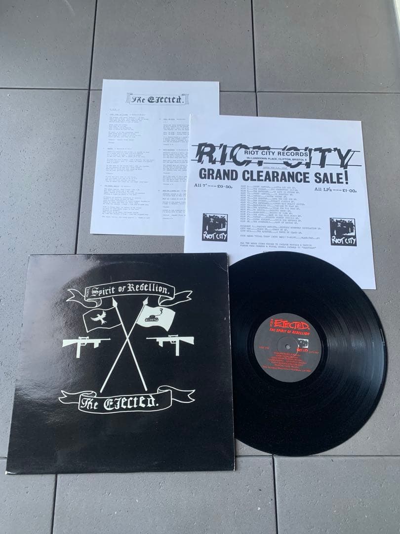 The Ejected ‎– The Spirit Of Rebellion