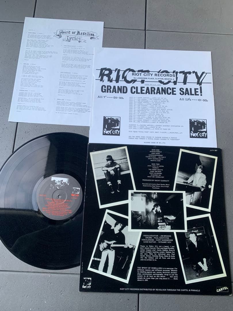 The Ejected ‎– The Spirit Of Rebellion