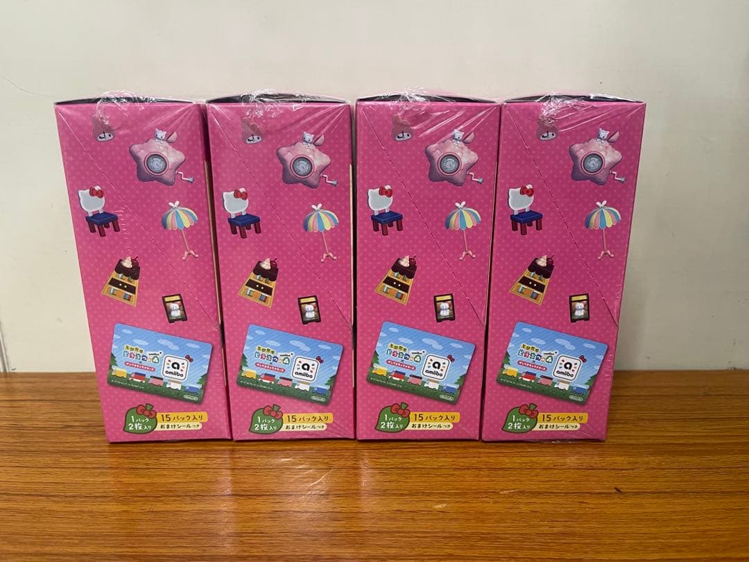 amiibo どうぶつの森 4個セット