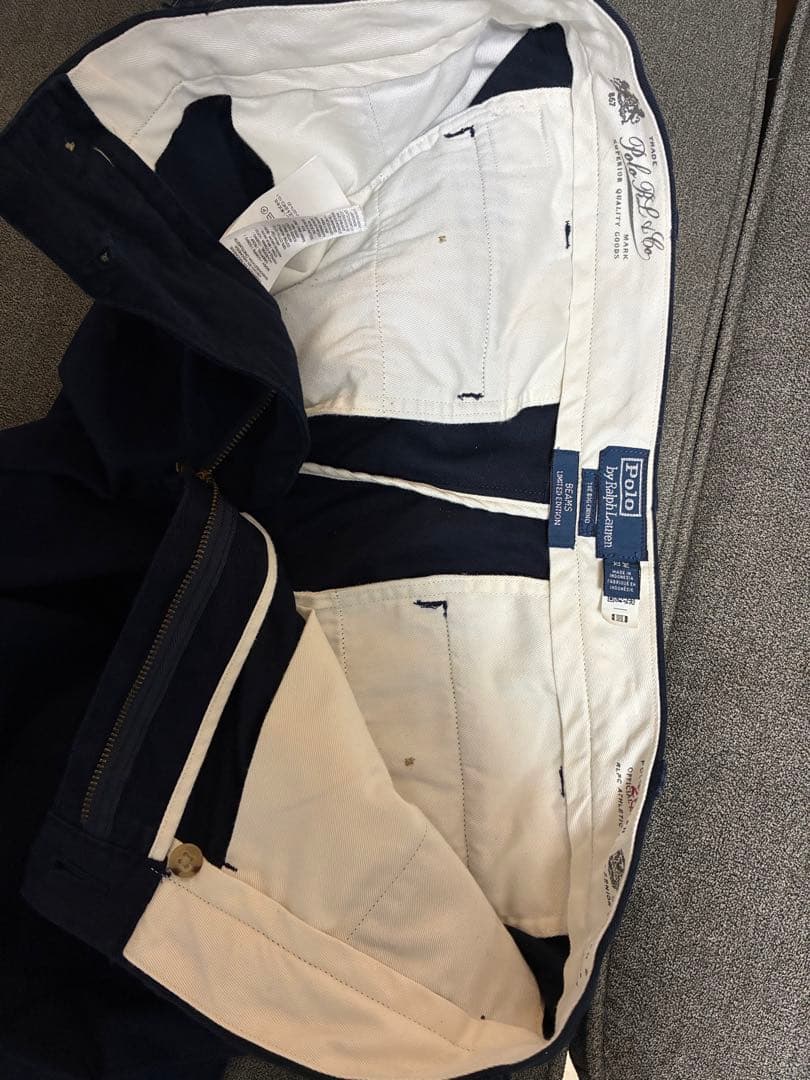 週末特価　ラルフローレン　ビームス　別注　ビッグチノ　ネイビー